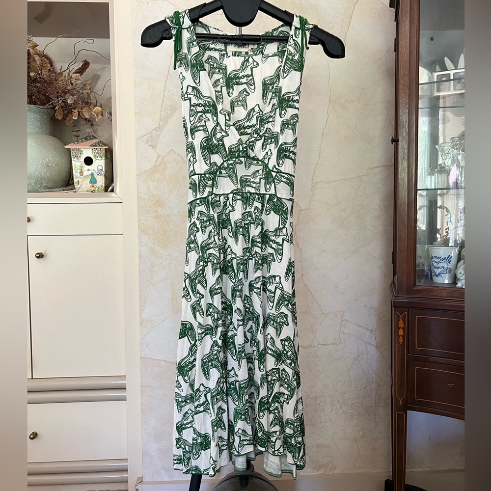 Anthropologie Numph Scandinavian Horse Dress XS